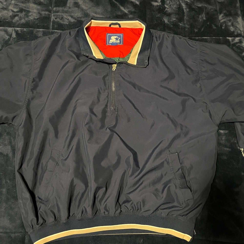 Vintage Essential Starter Jacket Quarter Zip.